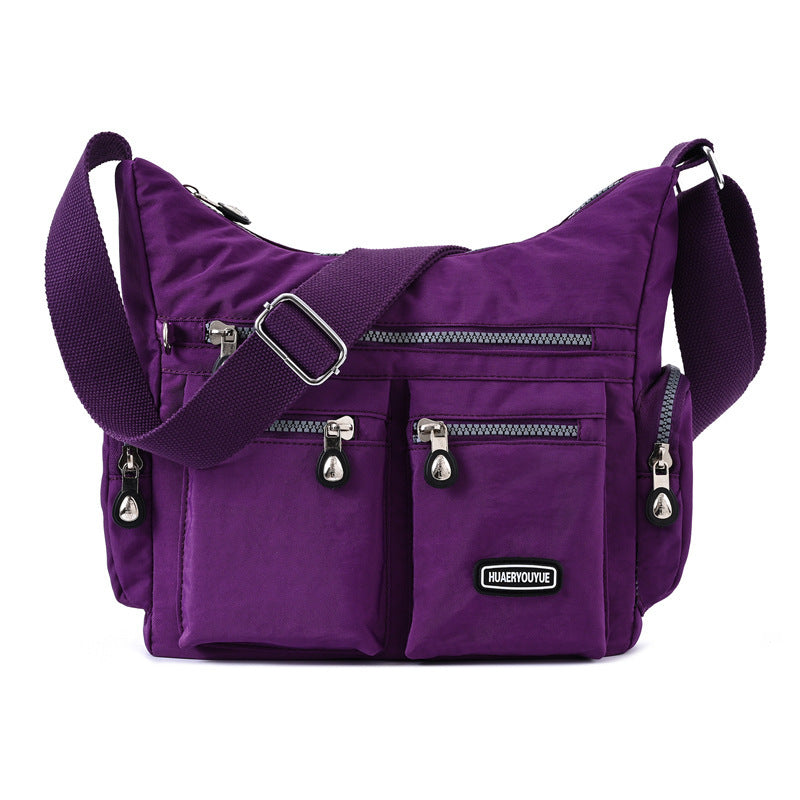 Women's Shoulder Bags - Multiple Pockets Waterproof Crossbody Bags