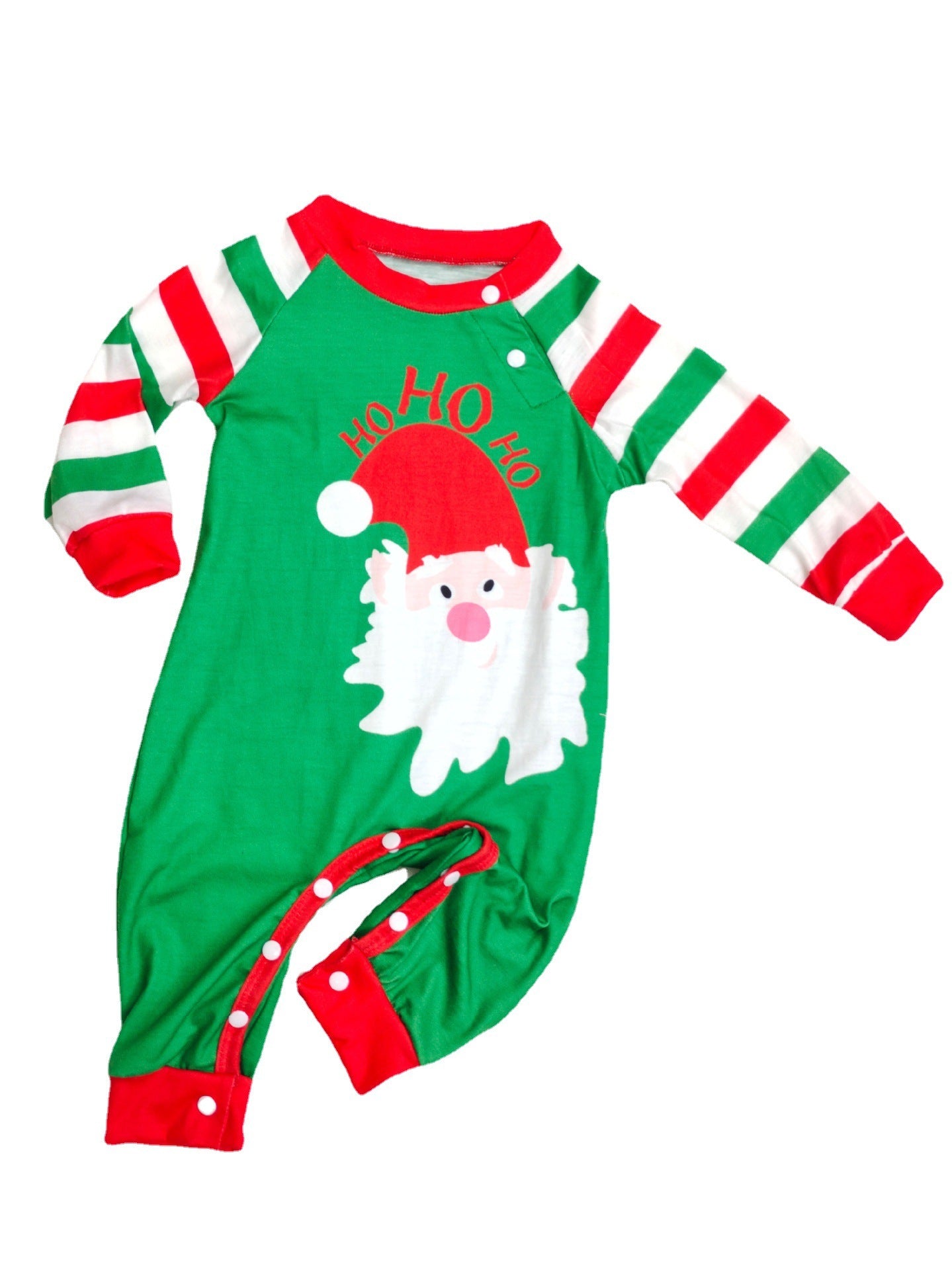Christmas Family Pajamas Matching Sets - Red Stripe Xmas Holiday Sleepwear Jammies Long Sleeve PJs Outfits