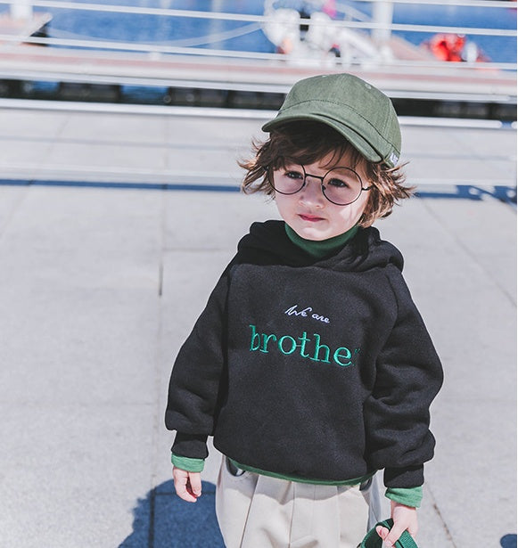 Boys Hooded Autumn and winter sweater