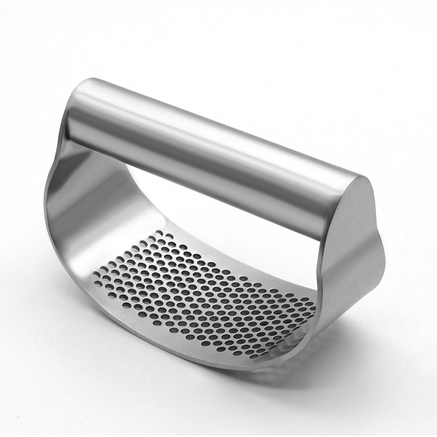 Upgraded Stainless Steel Garlic Press Squeezer – Manual Rocker Garlic & Ginger Crusher! - JumoShop