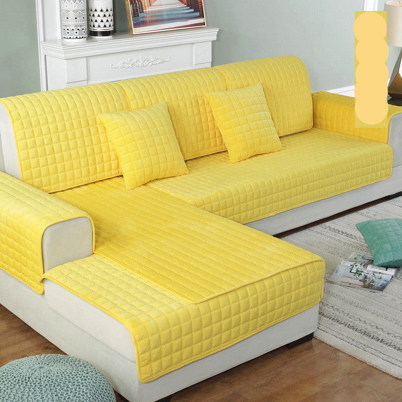 Plush Sofa Cover