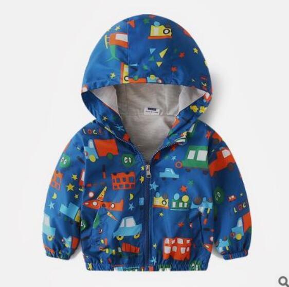 Boy Casual Hooded Jacket