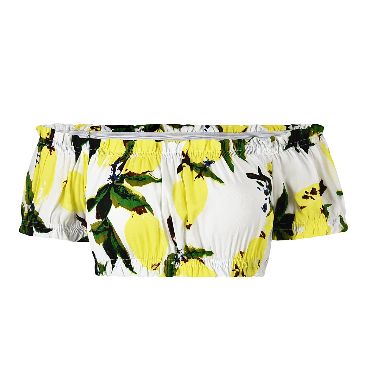 Sexy Short Sleeve Beach Holiday Wrapped Tube Camisole Top