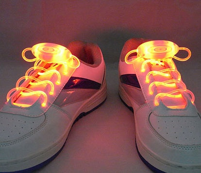 Led Sport Shoe Laces - Glow Shoe Strings Round  Light Shoelaces