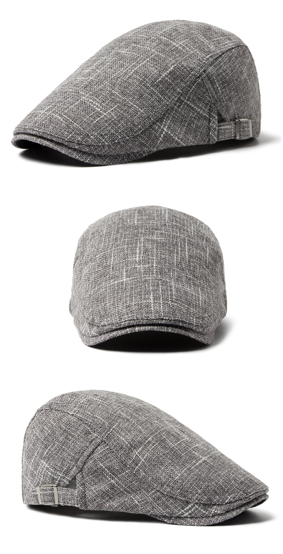 Men's Breathable Retro Casual Cotton And Linen Beret