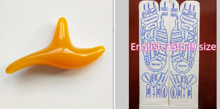 Massage Relieve Tired Feet Socks - Acupressure Foot Massager Reflexology Socks