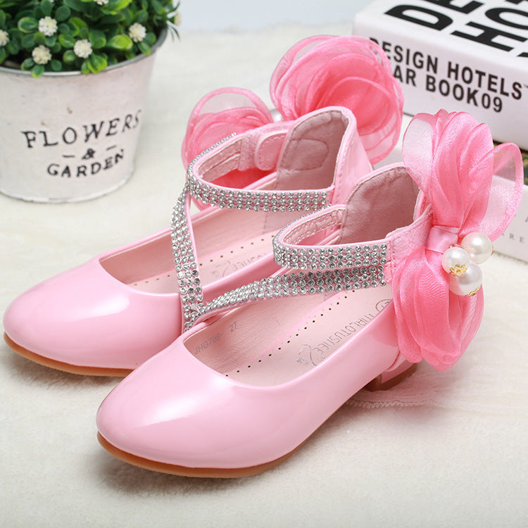 Little Heeled Big Kids Princess Shoes