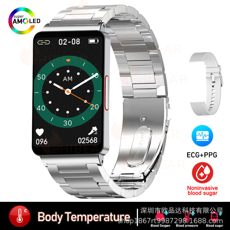 Smart Sport Watch - Blood Oxygen Body Temperature Sleep Monitoring Health Smart Bracelet