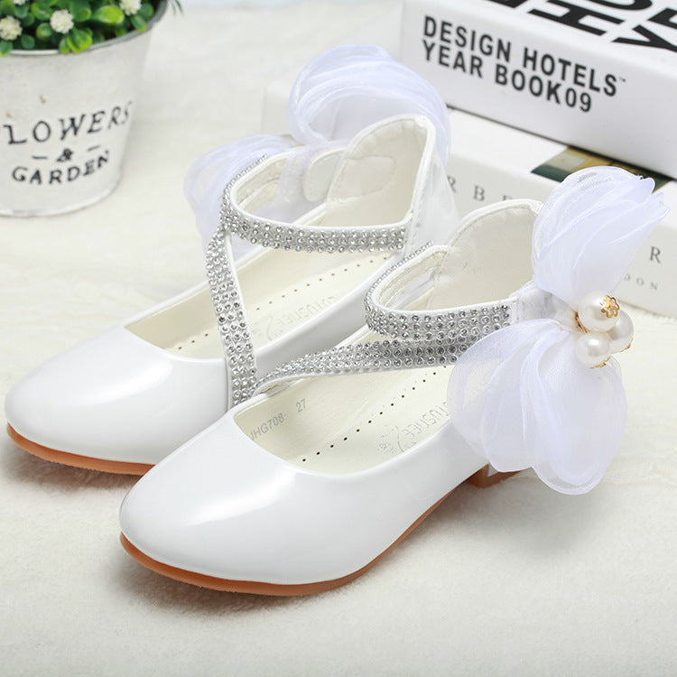Little Heeled Big Kids Princess Shoes