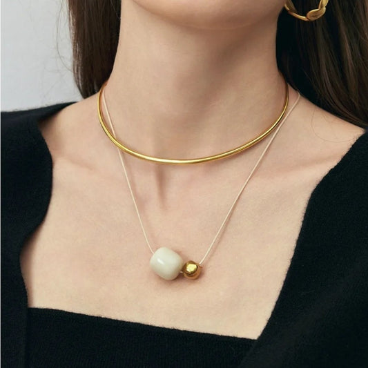 High-Grade Light Luxury Minority Mood Pendant Necklace For Women