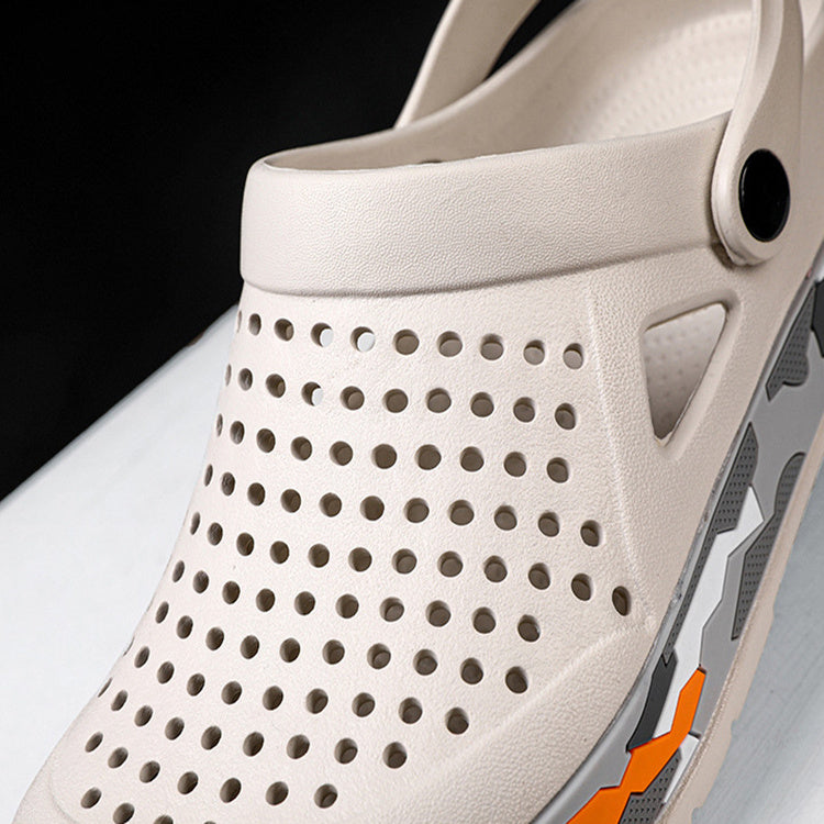 Summer Sandals With Baotou - Non-Slip Slippers Thick-Soled Beach Shoes