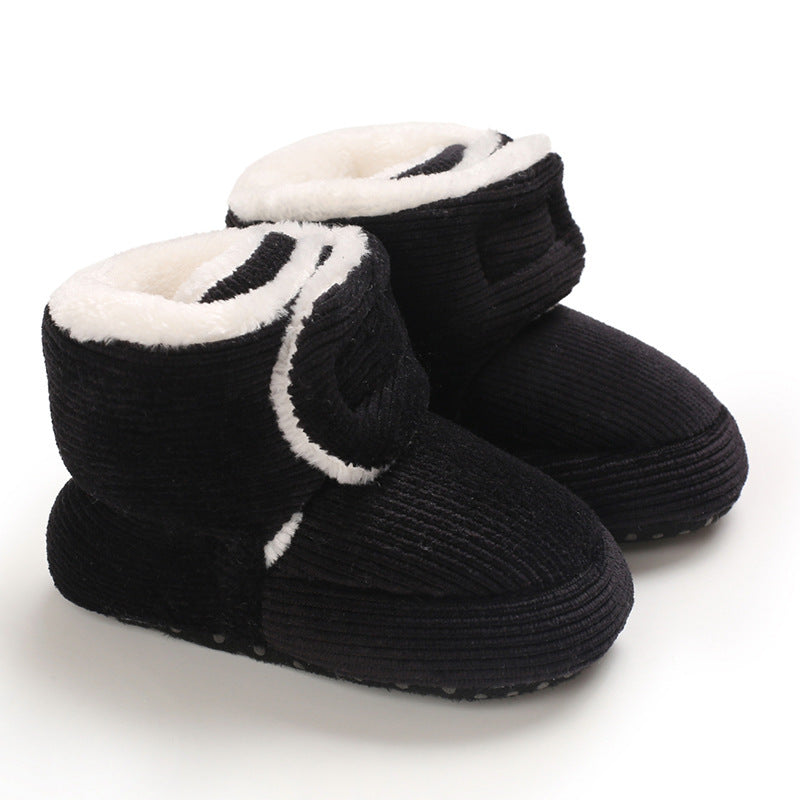 Fluffy Cotton Soft Sole Baby Shoes -Casual Toddler Shoes