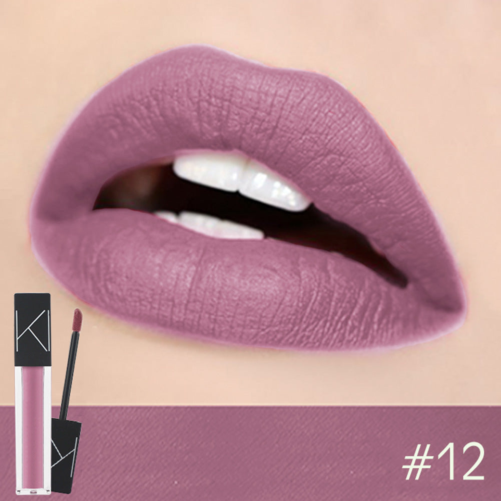 KIMUSE Matte Smooth Lipstick - Liquid Lipstick Matte Waterproof Lips Makeup Cosmetic Long Lasting Matte Lipstick Makeup