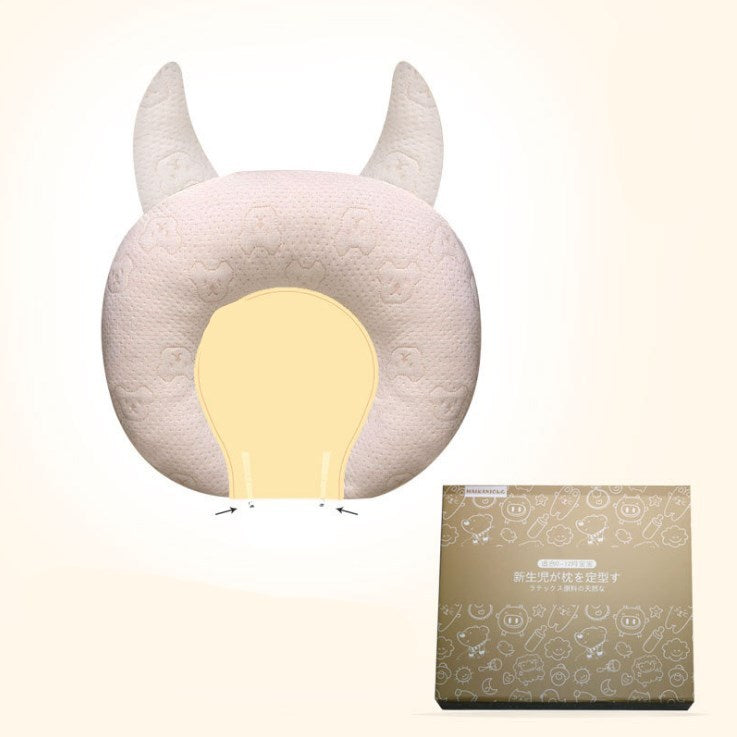 Baby Head Support Pillow - Baby Products Anti-header Latex Styling Pillow Color Cotton Baby Pillow