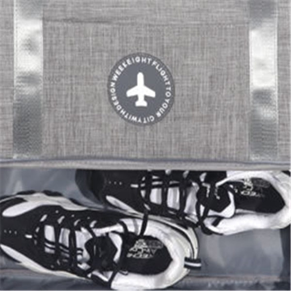 Dry And Wet Separation Travel Bag - Tourism Fitness Storage Pouch Women's Clothes Shoes Daily Necessities Duffle Package Supplies