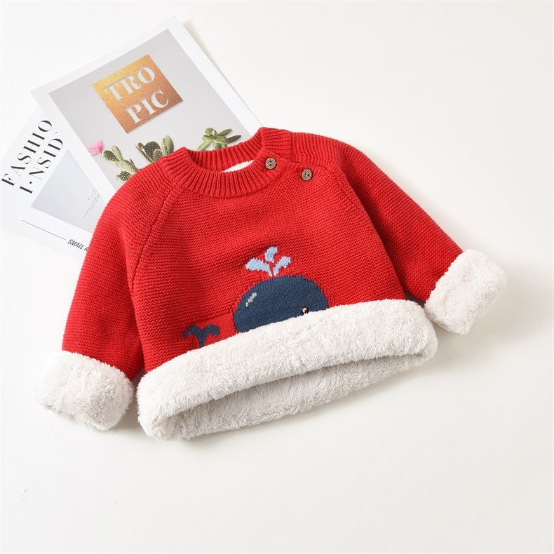 Baby Plush Warm Tops