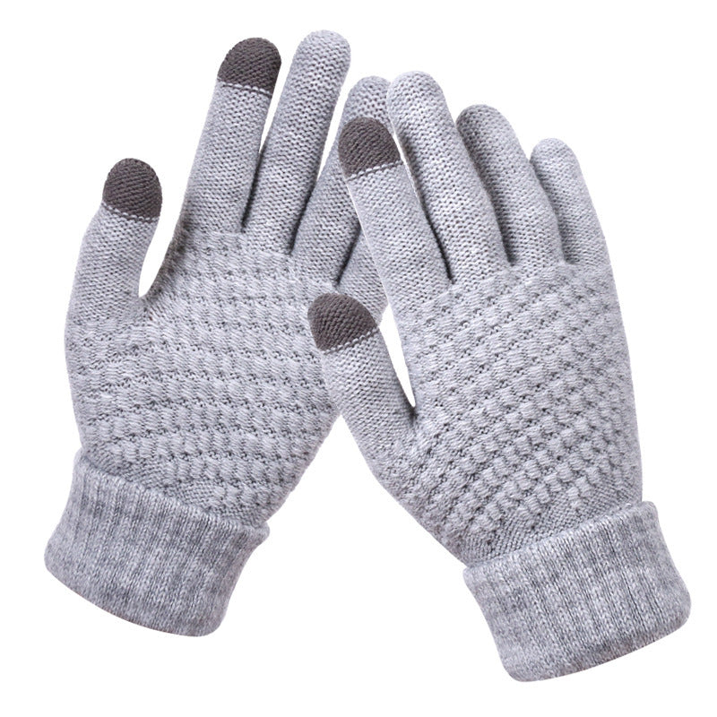 Couple Knitted Gloves Touch Screen Gloves