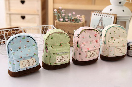 Korean Pastoral Mini Suihua Small Hasp Bag – Cute & Stylish Key & Coin Purse