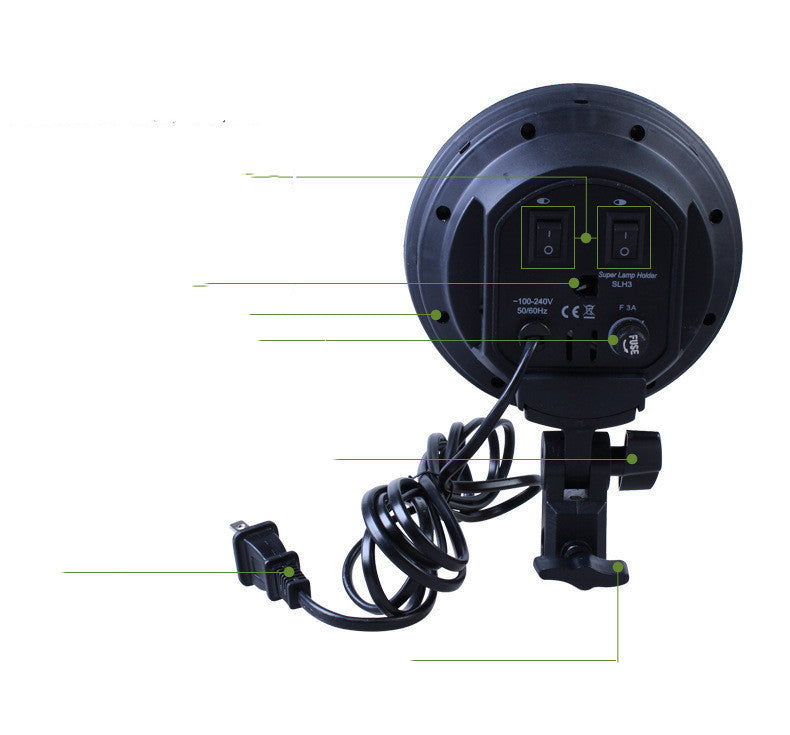 Ceramic Quadruple Lamp Holder for Studio Shooting - JumoShop