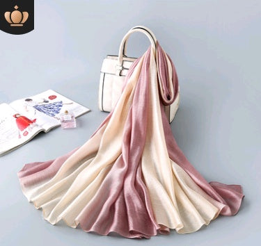 Modern Hot Silk Scarf - Sunscreen Shawl Beach Towel