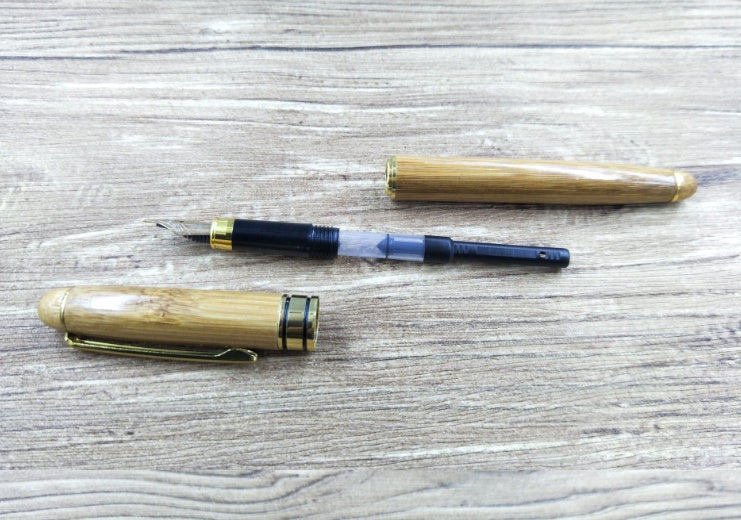 Bamboo Pen - Customer Gift Hard Pen Neutral Bamboo Pen