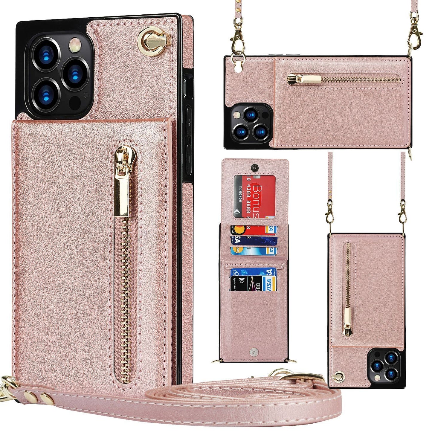 Zipper Phone Case - Phone Case Crossbody
