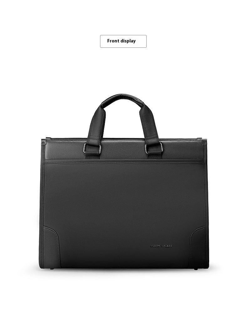 Men's Computer Briefcase - Business Handheld Notebook