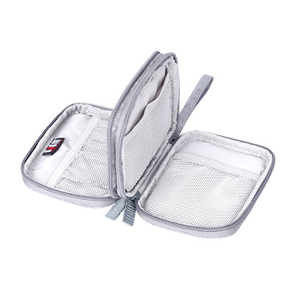 Digital Data Cable Earphone Portable Bag - Mobile Hard Disk Storage Bag