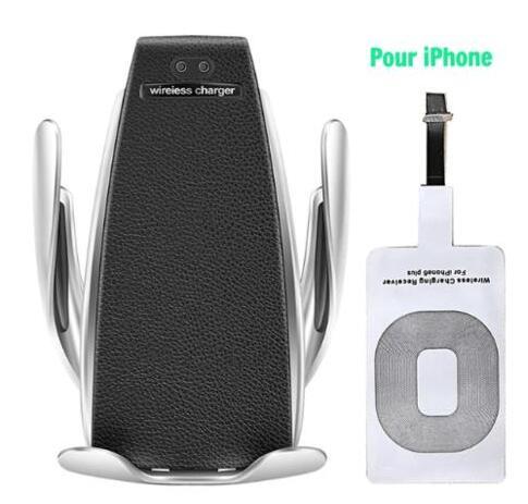Car Wireless Charger - 10W Induction Car Fast Wireless Charging With Car Phone Holder S5