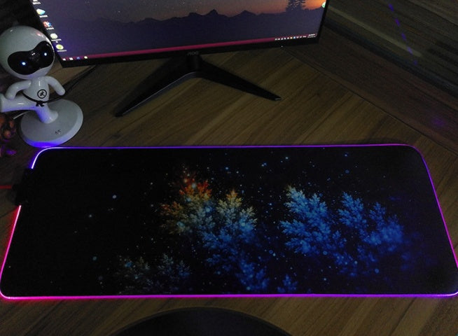 RGB Mouse Pad - Luminous Mouse Pad, Led Mouse Pad