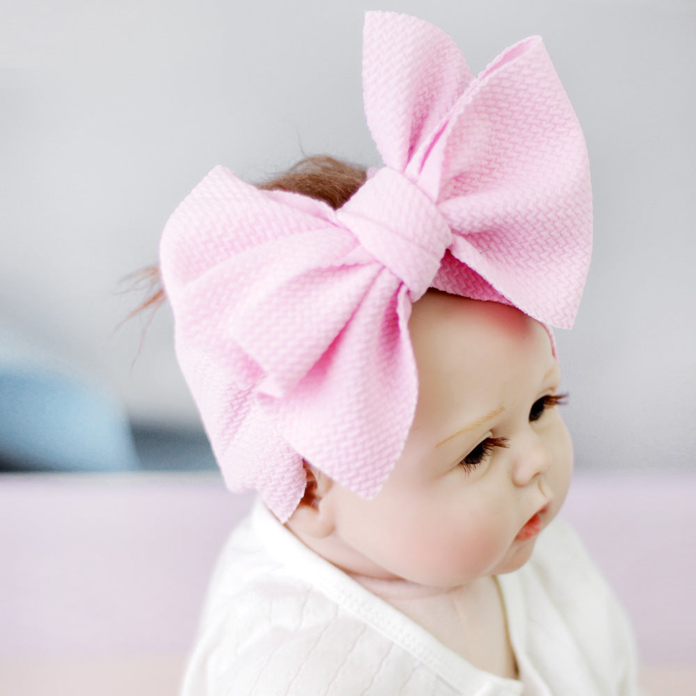 New-Born Baby's Bow Headband
