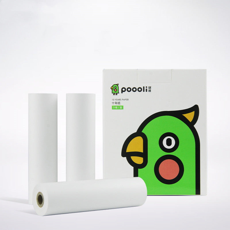 Thermal Paper - Ten Year Paper Adhesive - JumoShop