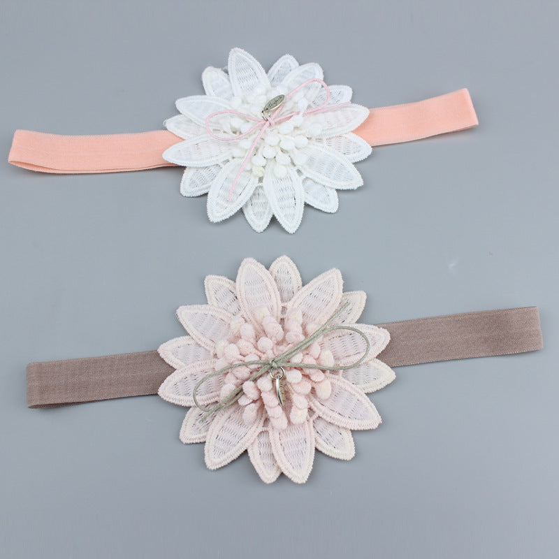 Baby Hair Band Accessories with a cute Flower Detail