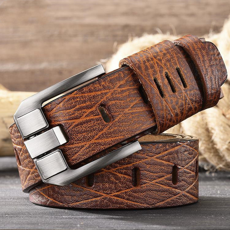 Versatile Leather Belt for Men