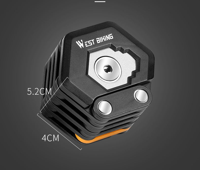 Bicycle Electric Chain Folding Lock