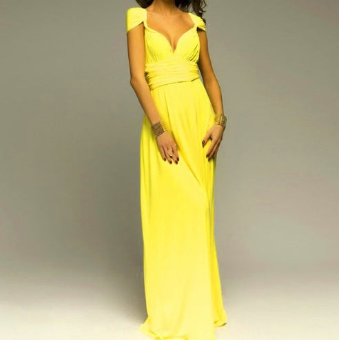 Sexy Long Party Dress - Summer Backless Bandage Maxi Dress Multiway Bridesmaids Boho Women Dress