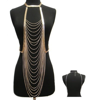 Body Chain Jewelry Long Necklace