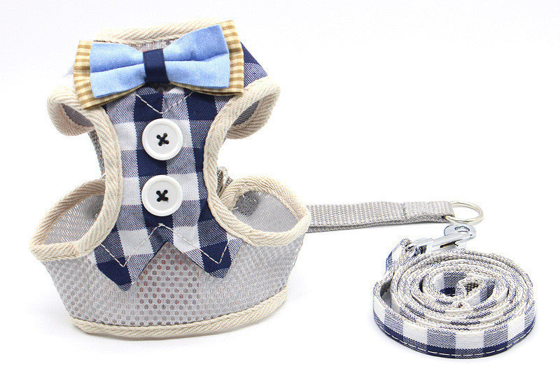 Premium Cat Traction Rope – Stylish Walking Harness & Leash Set