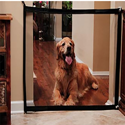 Portable Folding Pet Separation Barrier – Dog Obstacle Safety Fence