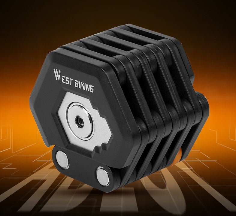 Bicycle Electric Chain Folding Lock