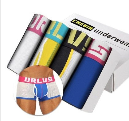 4Pc Boxershorts for Men - Boxer Short Underwear Man Panties