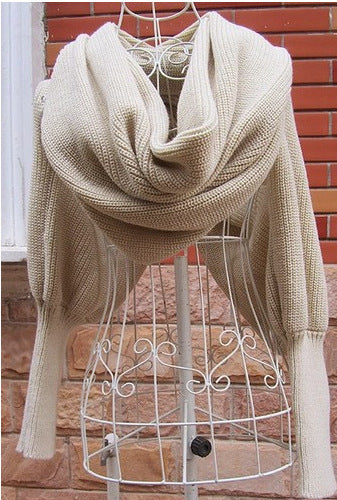 Sweater Scarf Cashmere  Scarf