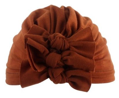 Pleated Bowknot Baby Hat