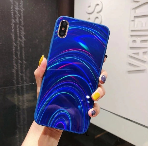 Rainbow Mirror Soft Phone Case