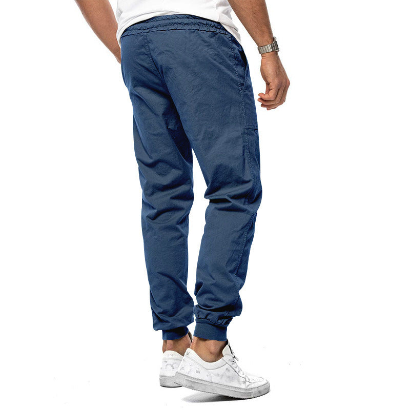Spring And Autumn Men's Casual Pants Loose Tappered Trousers