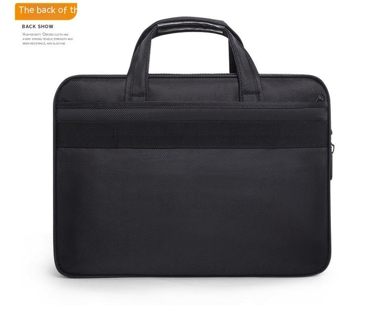 Men's Waterproof Briefcase - Oxford Large Capacity Briefcase