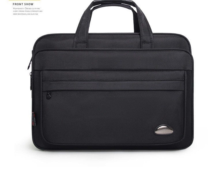 Men's Waterproof Briefcase - Oxford Large Capacity Briefcase