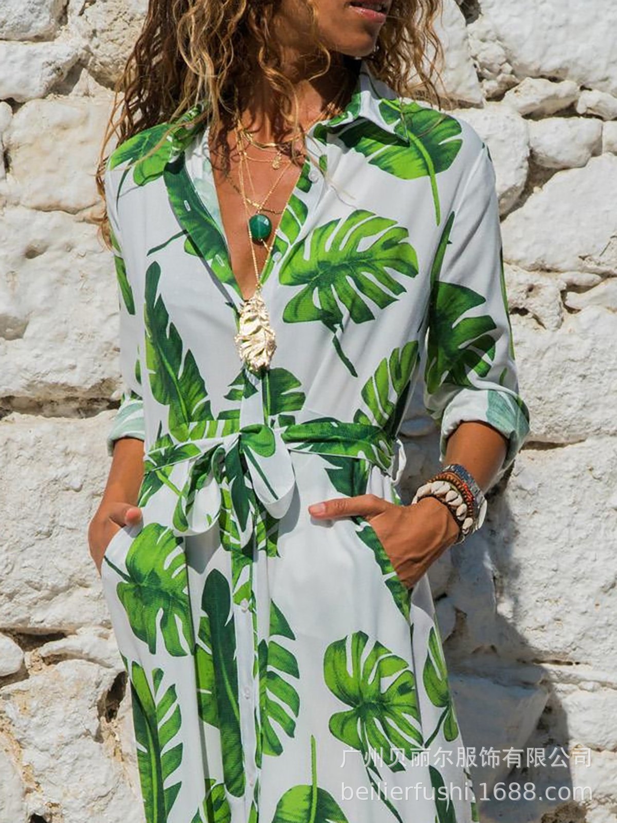 Classic Madrid Vintage Chiffon Dress