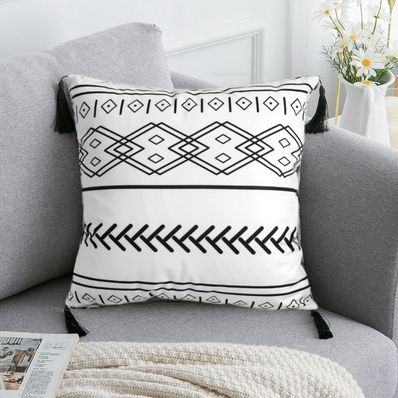 Bohemian National Throw Pillow Cushion Cover