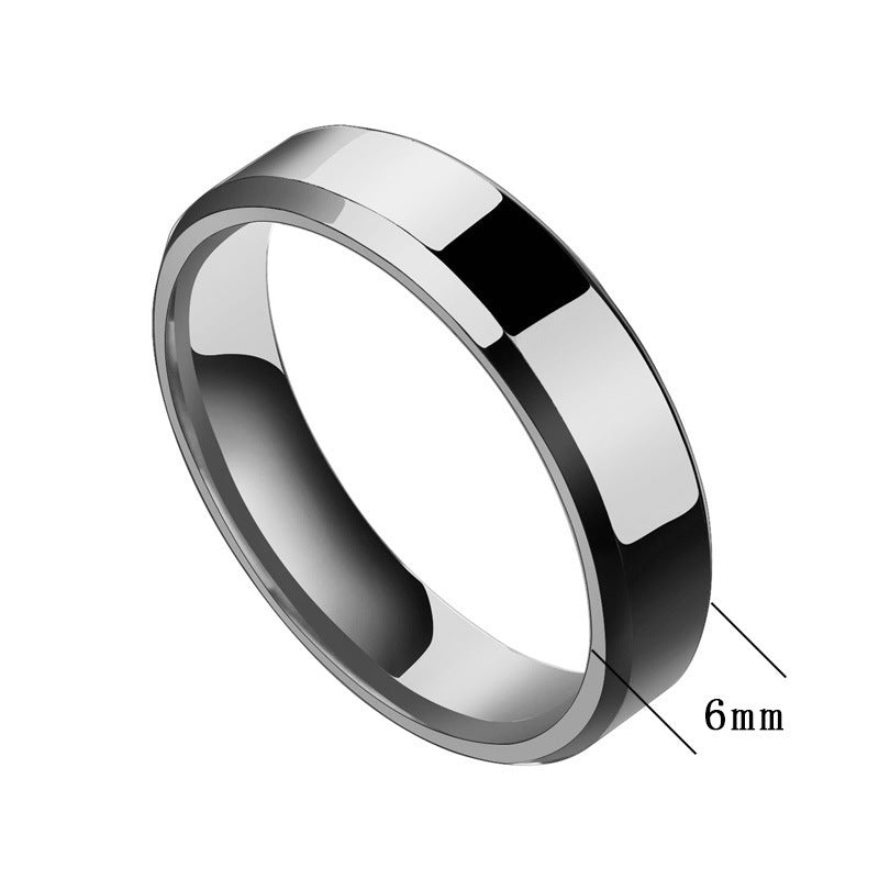 Men And Women Stainless Steel Couple Rings